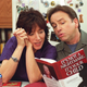 The late John Ritter, with co-star Katey Sagal (Screenshot: 8 Simple Rules For Dating My Teenage Daughter)
